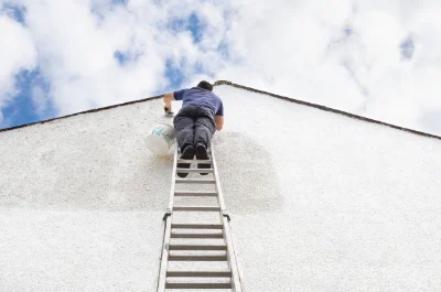 Peinture extérieure à Lormaye — façades et ravalement